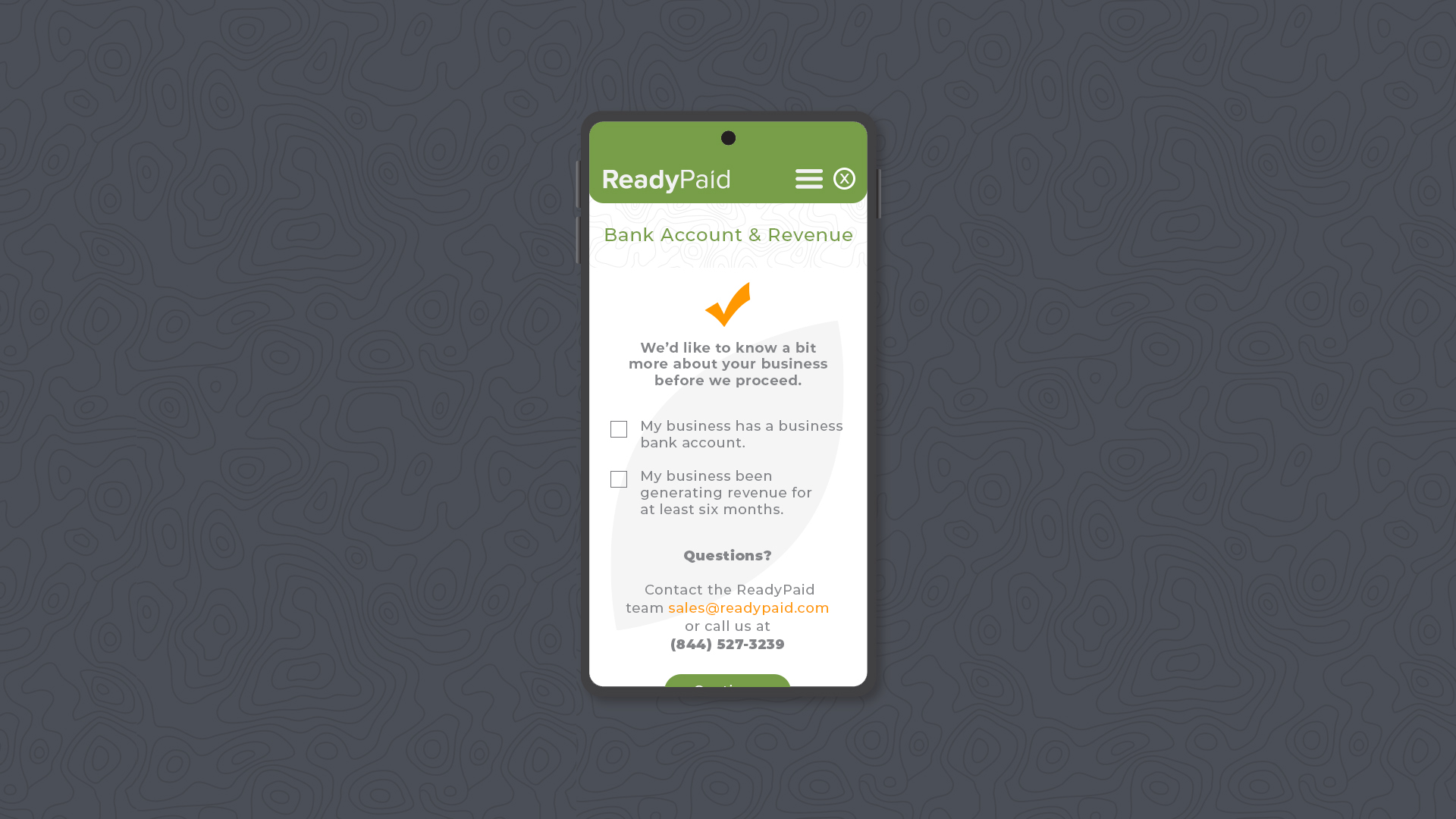 Bank Account and Revenue